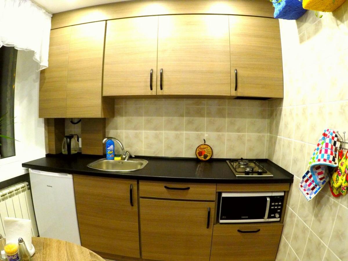 Apartment On Bohdana Gavrilishina Kpi Kiev Exteriör bild